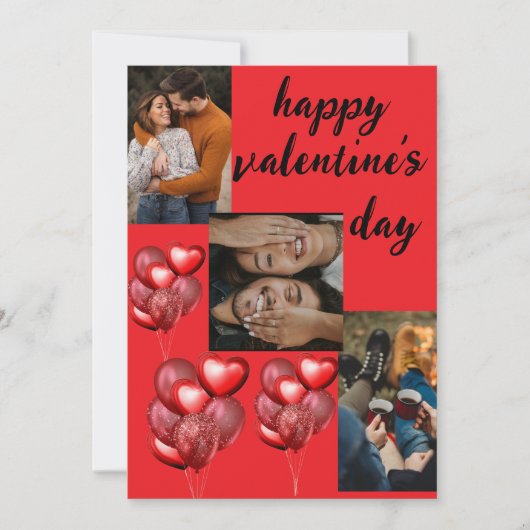Carte de jour Valentines (Devant)