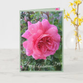 Carte de jour Valentines (Fleur jaune)