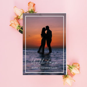 Carte de jour Valentines - Avec amour