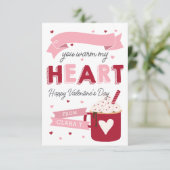 Carte de jour Valentines de la salle de classe au  (Debout devant)