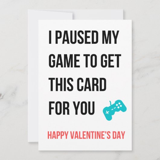 Carte de jour Valentines pour elle (Devant)