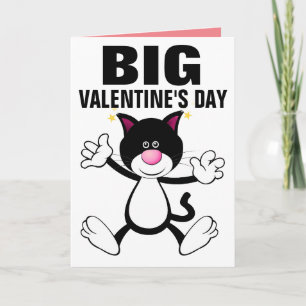 CARTE DE JOURNÉE DE HUG VALENTINE DE CAT SURSIZÉ