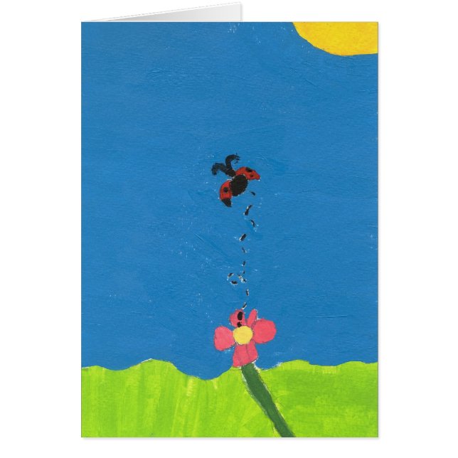 Carte de journée de printemps (Devant)