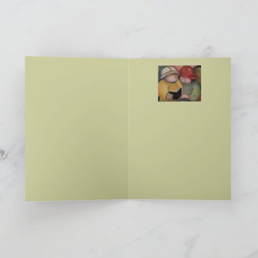 Carte de jours d'école (Intérieur)