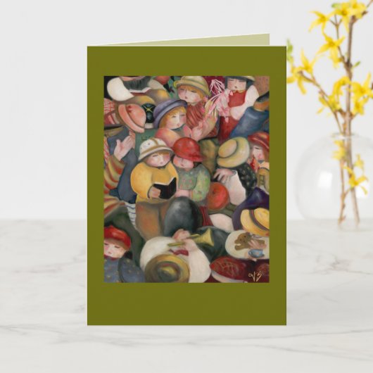 Carte de jours d'école (Fleur jaune)