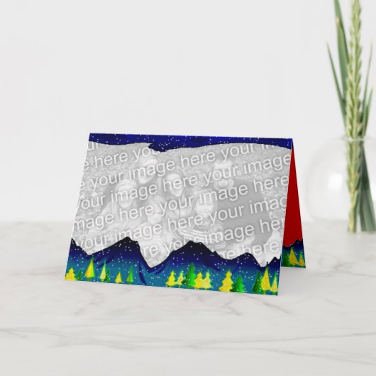 Carte de jours fériés personnalisable (Devant)