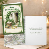 Carte de Joyeuse Saint-Patrick | Chaumière Irlanda