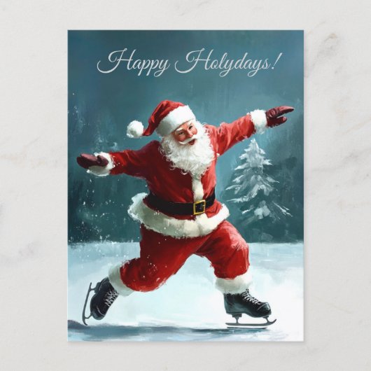 Carte de Joyeuses Fêtes. Noël  (Devant)