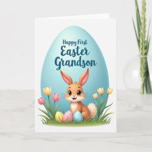 Carte de Joyeuses Pâques pour Petit-Fils