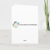 carte de joyeux anniversaire (Dos)