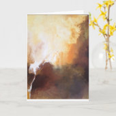 Carte de joyeux anniversaire (Fleur jaune)