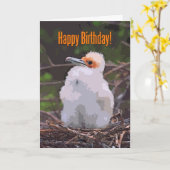 Carte de joyeux anniversaire (Fleur jaune)