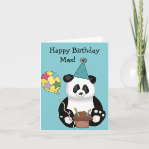 Invitations Faire Part Cartes Anniversaire Panda Zazzle Be