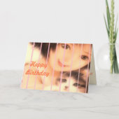 Carte de joyeux anniversaire (Devant)