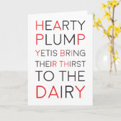 Carte de joyeux anniversaire (Fleur jaune)