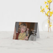 Carte de joyeux anniversaire (Fleur jaune)