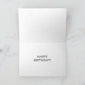 Carte de joyeux anniversaire (Intérieur)