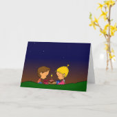 Carte de joyeux anniversaire (Fleur jaune)