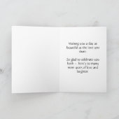 Carte de Joyeux Anniversaire (Intérieur)
