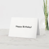 Carte de joyeux anniversaire