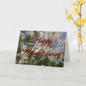 Carte de Joyeux Anniversaire Avec Fleurs (Fleur jaune)