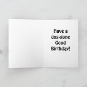 Carte de joyeux anniversaire de carlin (Intérieur)