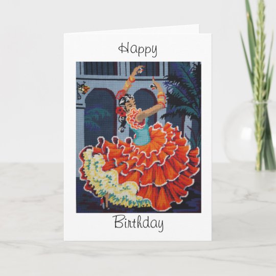 Carte De Joyeux Anniversaire De Danseur De Zazzle Be