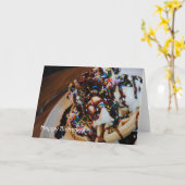 Carte de joyeux anniversaire de gaufre de crème (Fleur jaune)