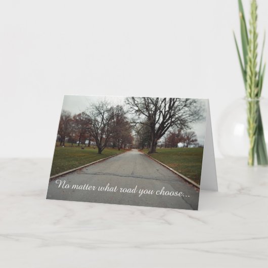 Carte de joyeux anniversaire de la mort (Devant)