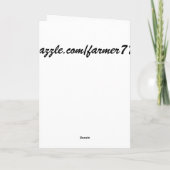 Carte de joyeux anniversaire de tulipe (Dos)