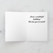 Carte de joyeux anniversaire d'Eagle (Intérieur)