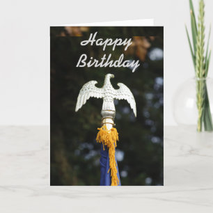 Carte de joyeux anniversaire d'Eagle