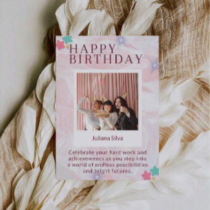Carte de joyeux anniversaire imprimable