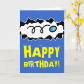 Carte de joyeux anniversaire pour le joueur et le (Fleur jaune)