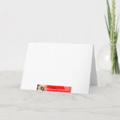 Carte de Joyeux Joyeux Ciblés Doucement (Violet 1) (Dos)