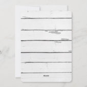 Carte de Joyeux Joyeux Joyeux Wreath (Dos)