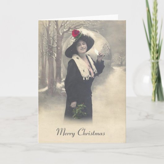 Carte de Joyeux Noël (Devant)