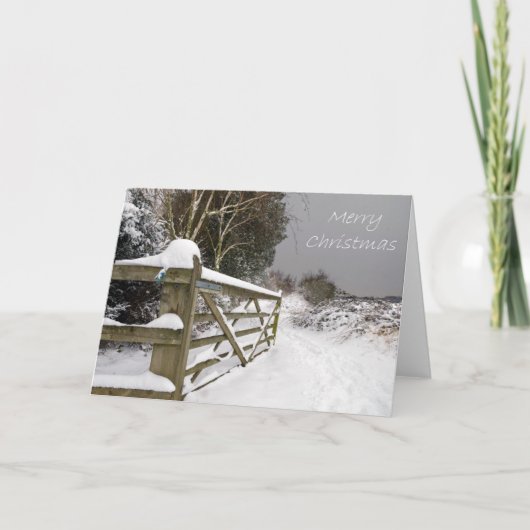 Carte de Joyeux Noël (Devant)