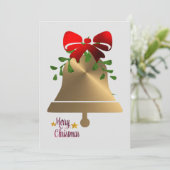Carte de Joyeux Noël (Debout devant)