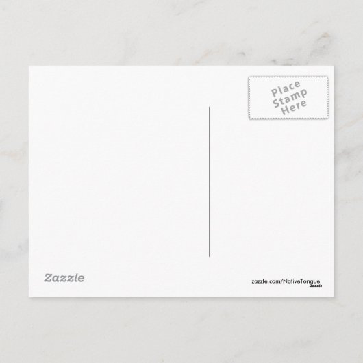 Carte de Joyeux Noël (Dos)