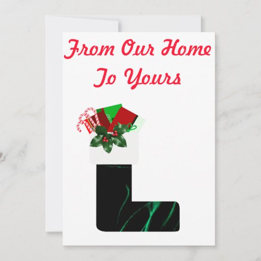 Carte de Joyeux Noël (Devant)