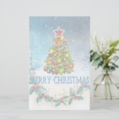 Carte de Joyeux Noël (Debout devant)