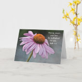 Carte de Jude Fleurs de Foi Coneflower (Fleur jaune)