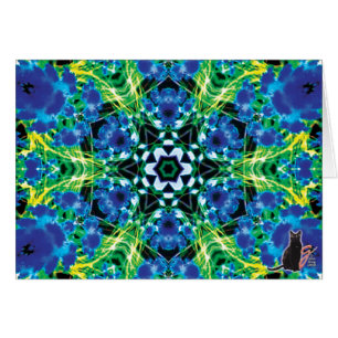 Carte de kaléidoscope de Crystalmarine