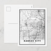 Carte de Kansas City (Devant / Derrière)