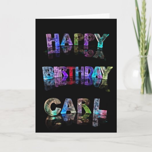 Carte de Karl de joyeux anniversaire (Devant)