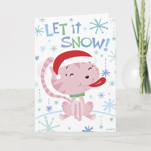Carte de Kitty de Noël (Devant)
