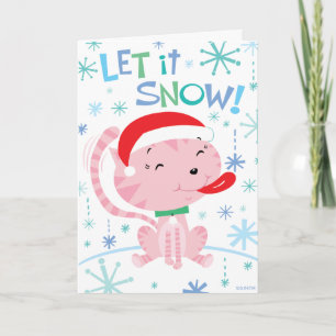 Carte de Kitty de Noël