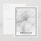 Carte de Knoxville (Devant / Derrière)
