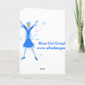 Carte de Kokopelli Père Noël (Dos)